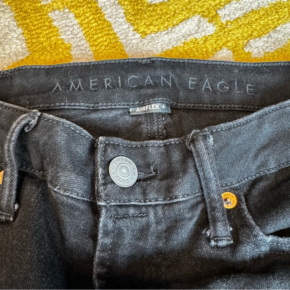 Stylish Black and Light Blue Distressed men’s Jeans - Picture 12 of 16
